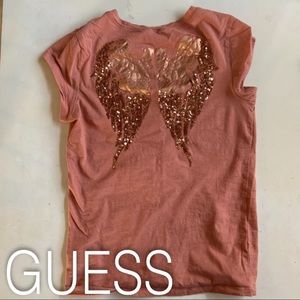 GUESS Angel Wing 🧡 Tee